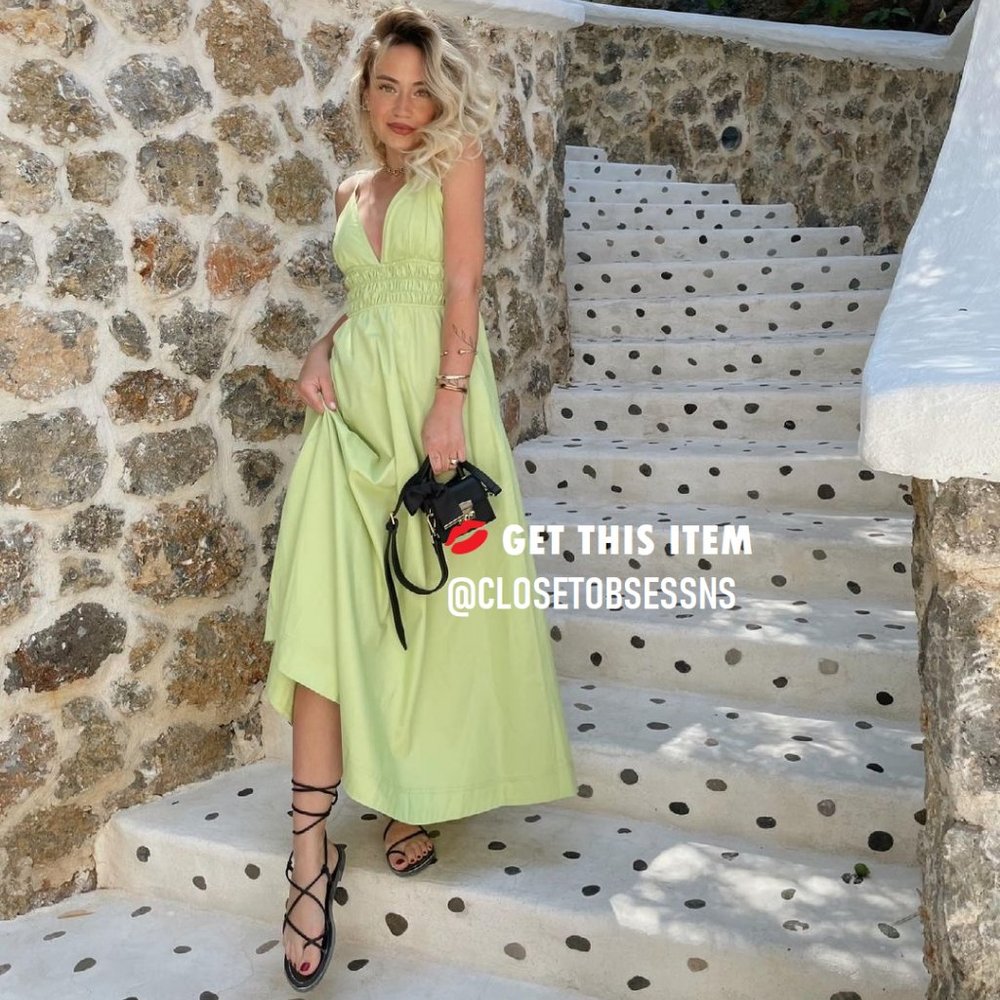ZARA A-Line Midi Dress* - Picture 7 of 16